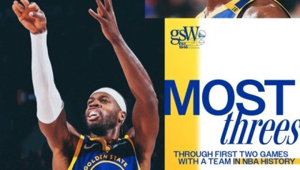 开云体育APP下载-开季两战狂胜77分创历史 勇士新神射比库里还猛？